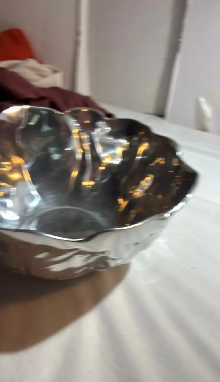 Ella Style Hammered Metal Bowl